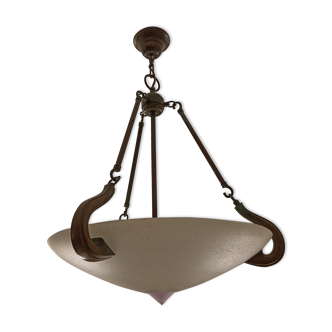 Art deco style pendant lamp