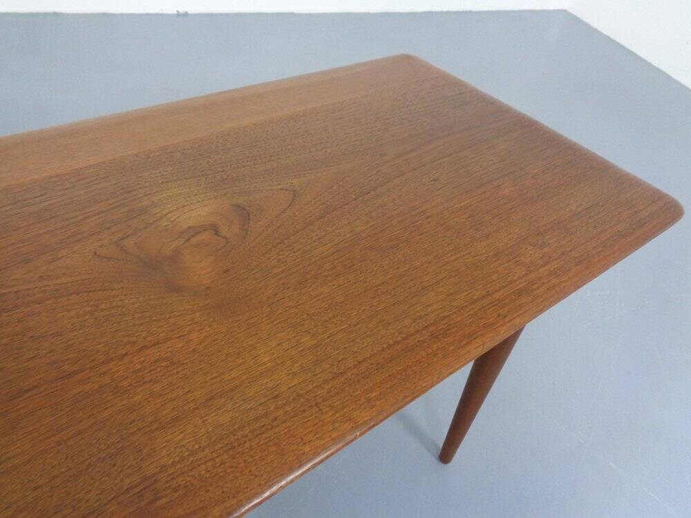 Teak Coffee Table by Peter Hvidt & Orla Mølgaard-Nielsen for Cado, 1960s