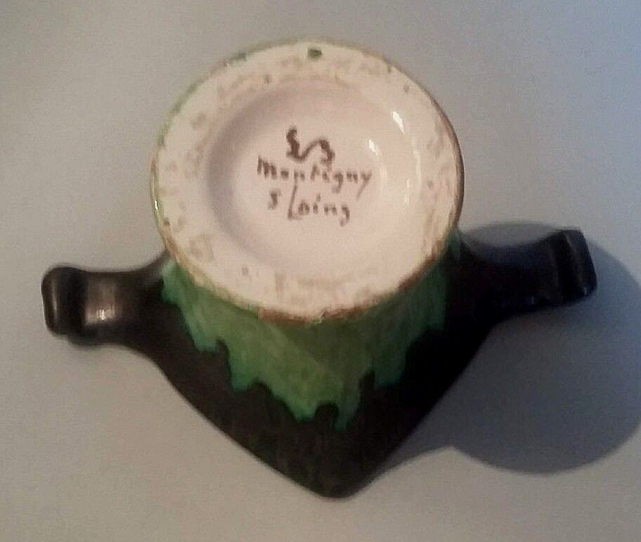 Vase Montigny sur Loing period Art Deco signed Louis Baude