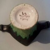 Vase Montigny sur Loing period Art Deco signed Louis Baude