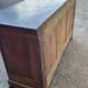 Walnut sideboard, Louis Philippe style, three doors, three shelves