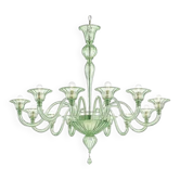 Chandelier en verre de Murano Rigadin par Simoeng pour Simoeng