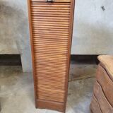 Antique curtain filing cabinet from the 50s