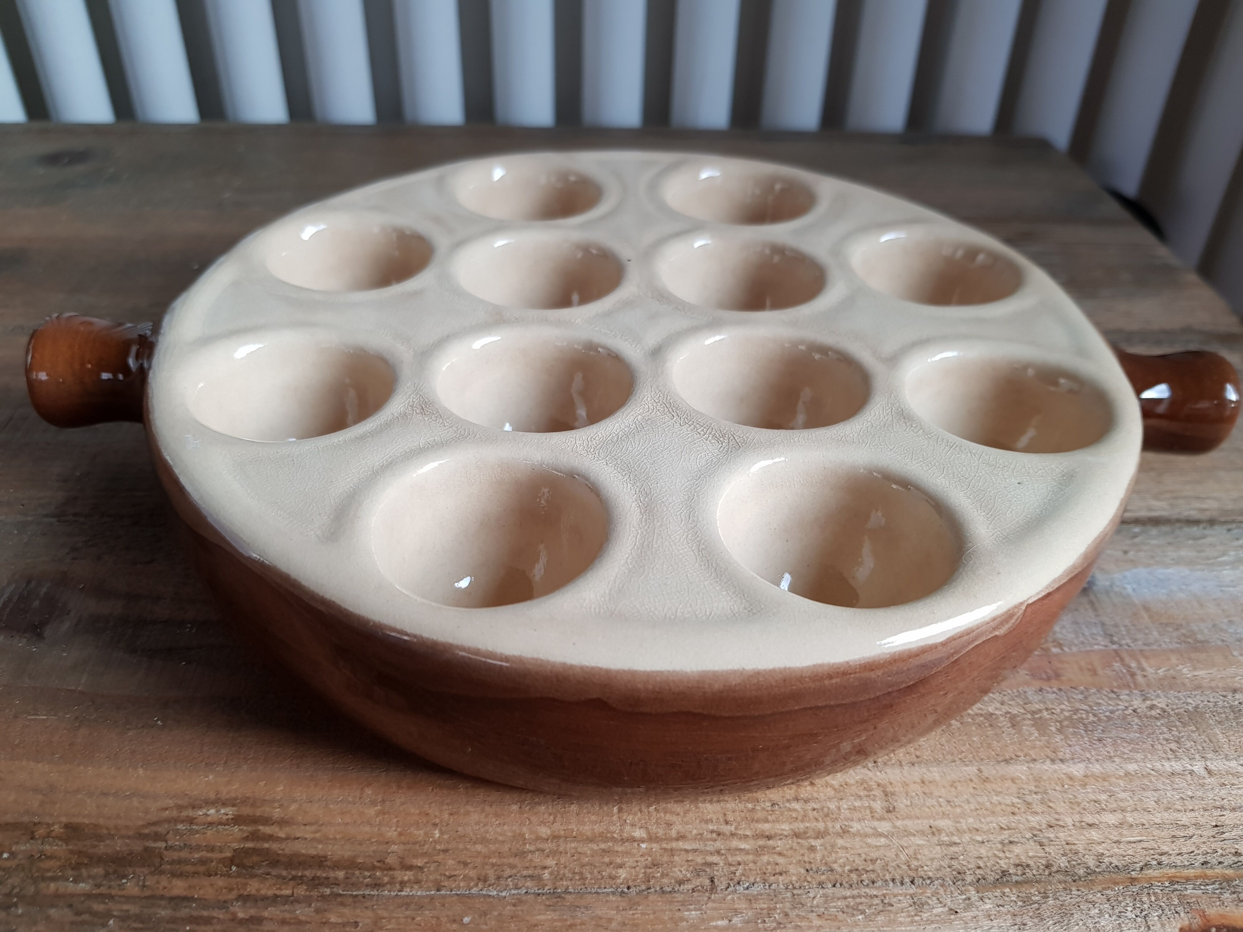 Set of 4 snail dishes Emile Henry