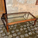 rattan coffee table