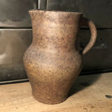 Pottery pitcher Lempereur Sars signed