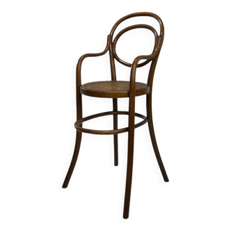 Children's high chair by Thonet model 1230 beginning of the century