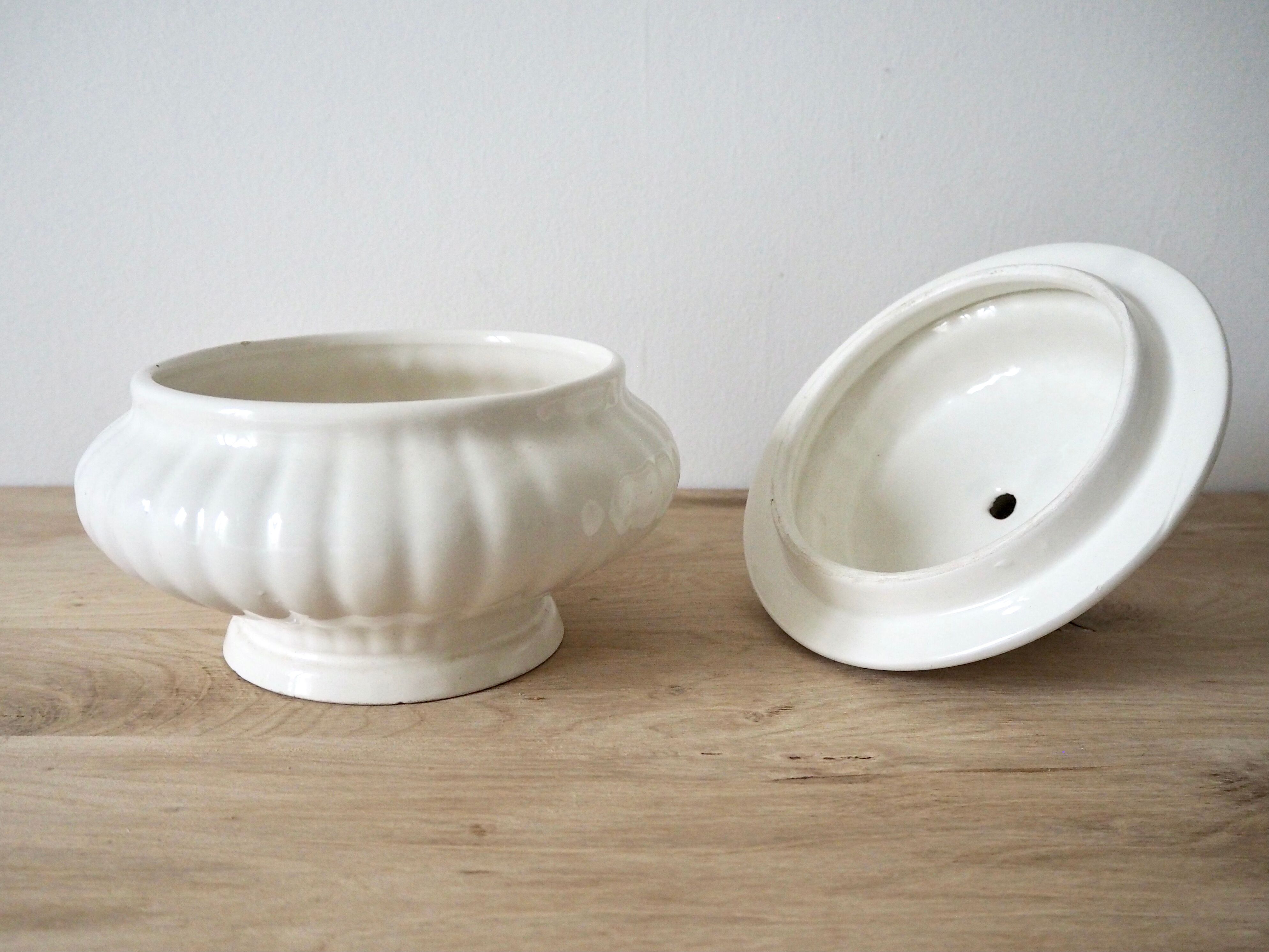 White tureen