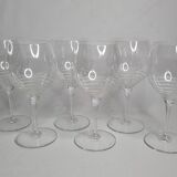 Villeroy and Boch crystal wine glasses, 23 cm