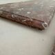 Antique veined red marble fireplace – 19th century