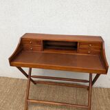 Colonial style desk in solid teak