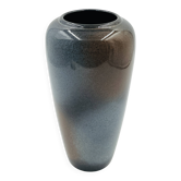Vase moderniste gris-bleu, Bay Keramik, Allemagne de l’Ouest, années 70