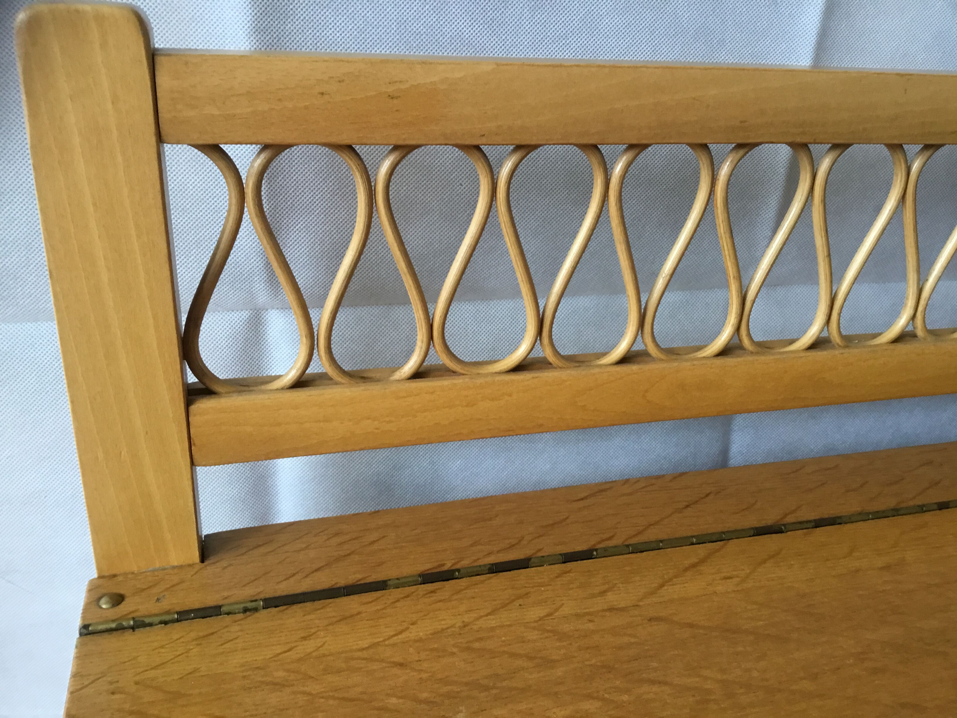 bench chest toy in oak  50/60