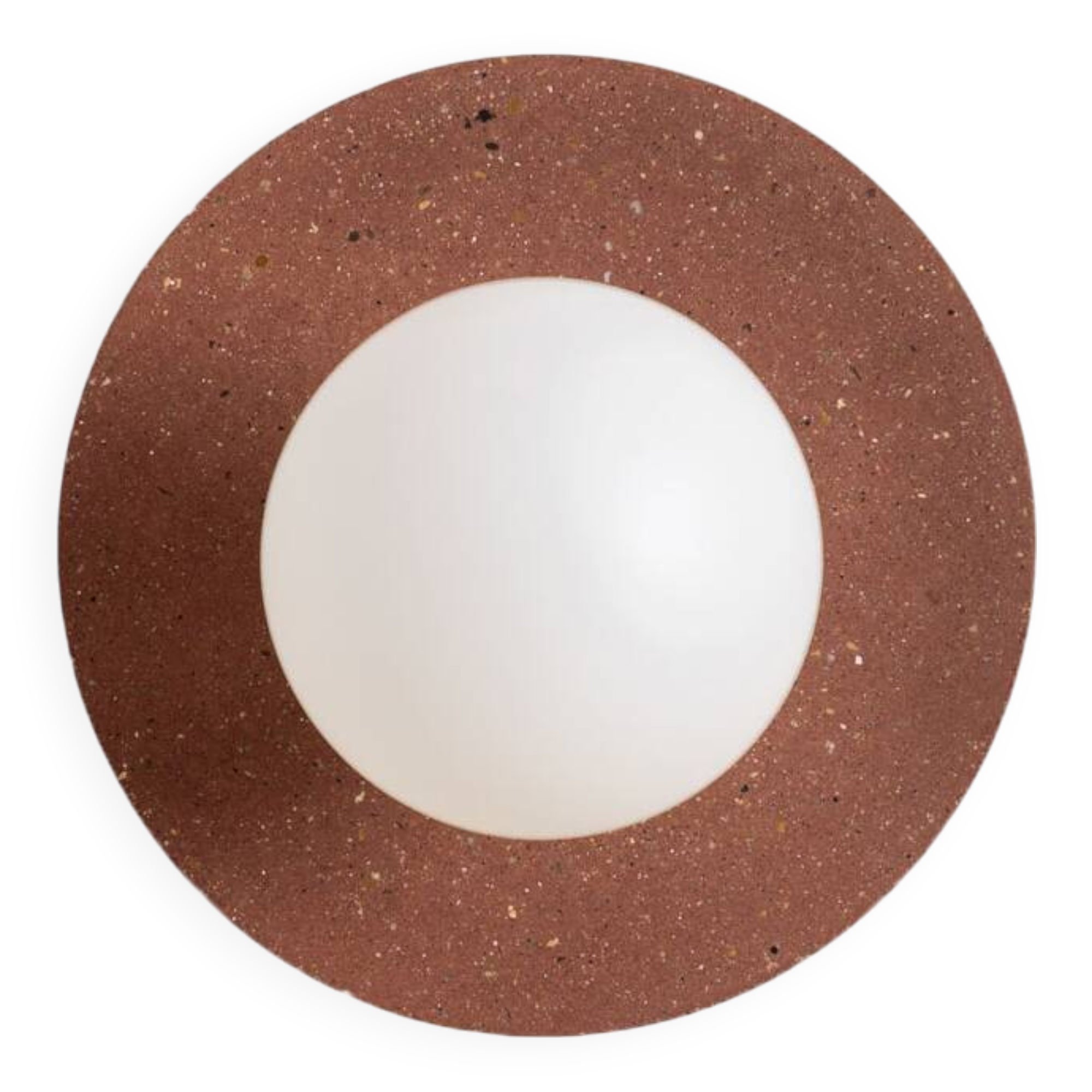 ALBA wall light in Moca concrete