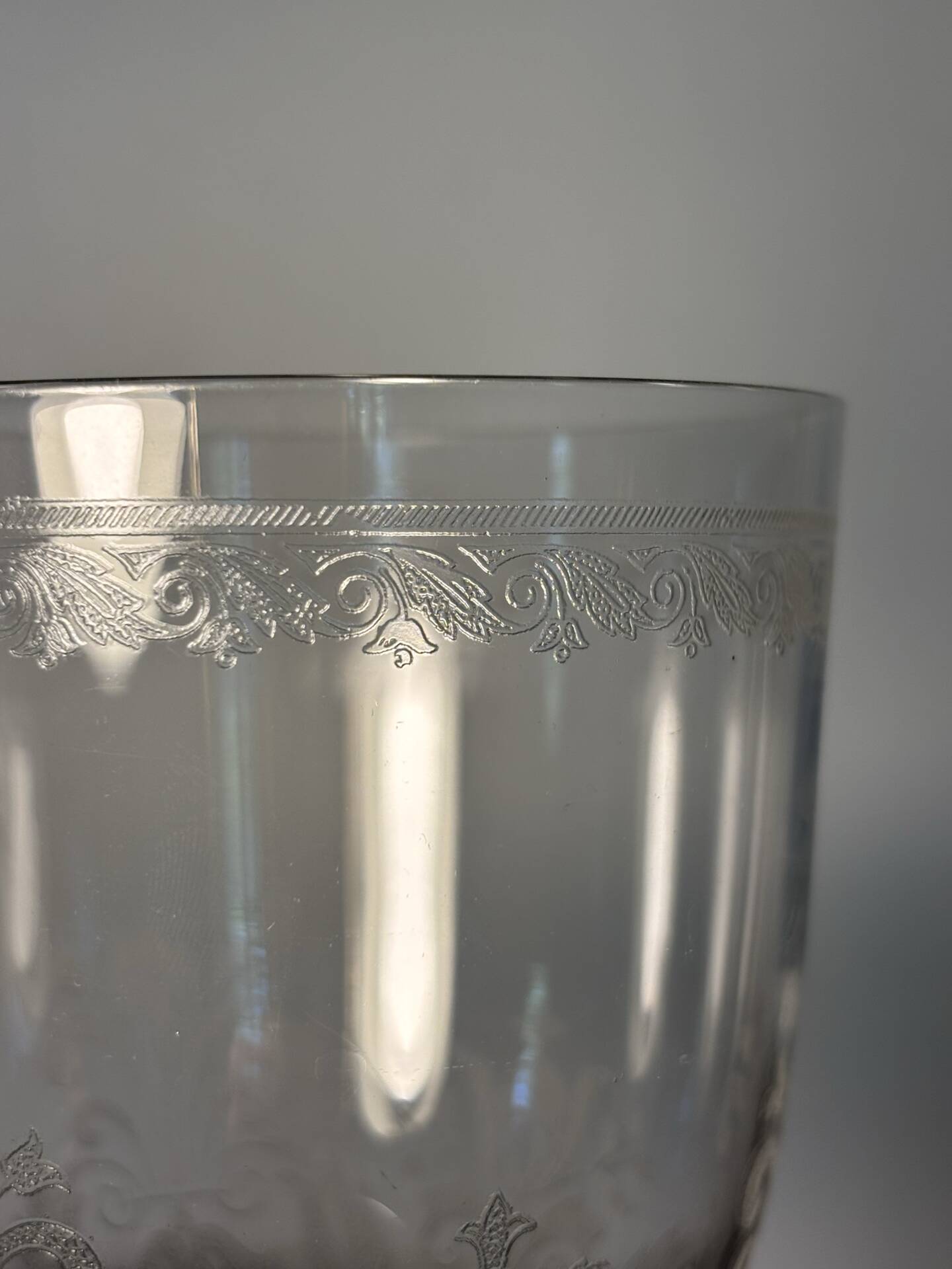 Verre à eau Baccarat avant 1936