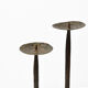 Brutalist style candlestick, czechoslovakia, 1960s