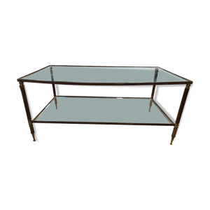 Table basse en laiton