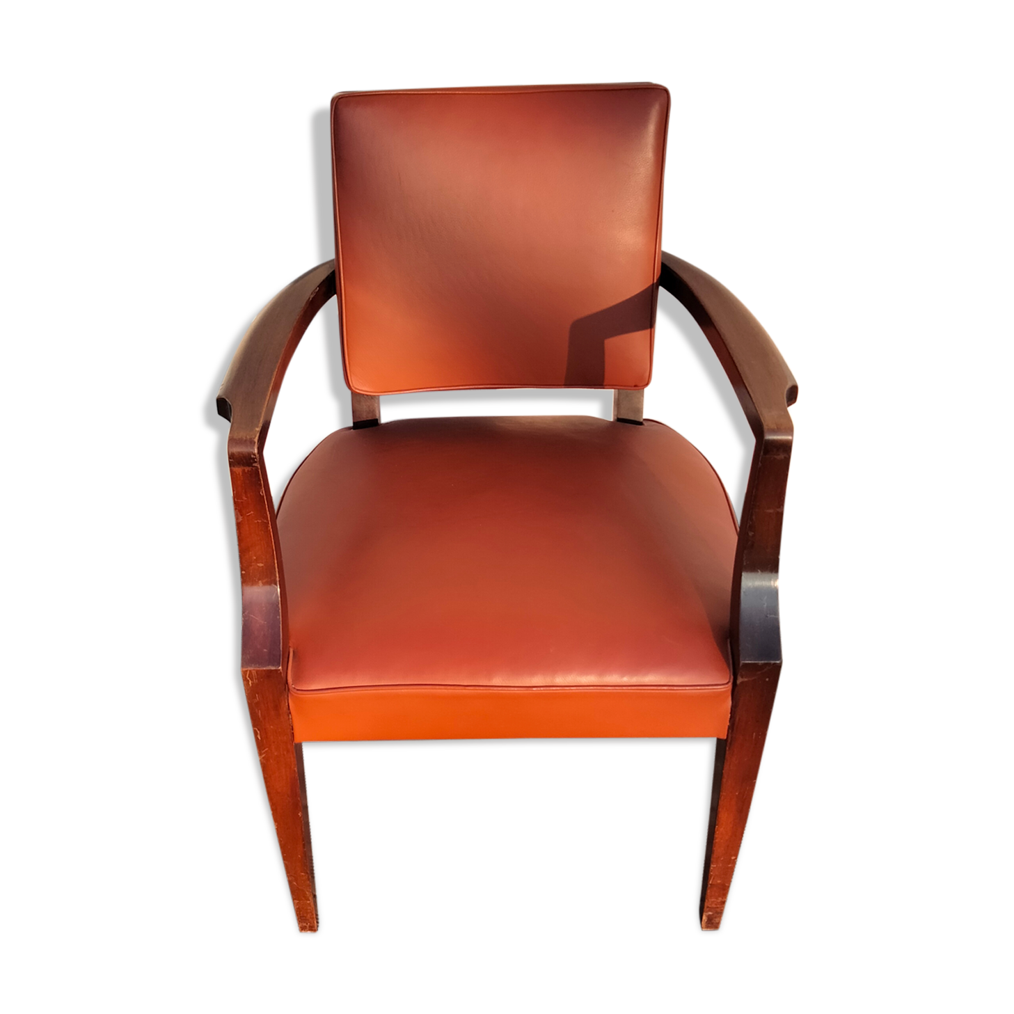 Fauteuil en cuir