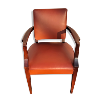 Leather armchair