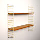Vintage wall shelf with two shelves