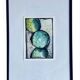 Chinese ink and watercolor, Ari Ron, Signed and dated 1998.