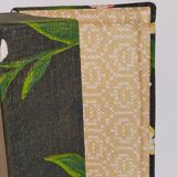 Box padded with old fabric