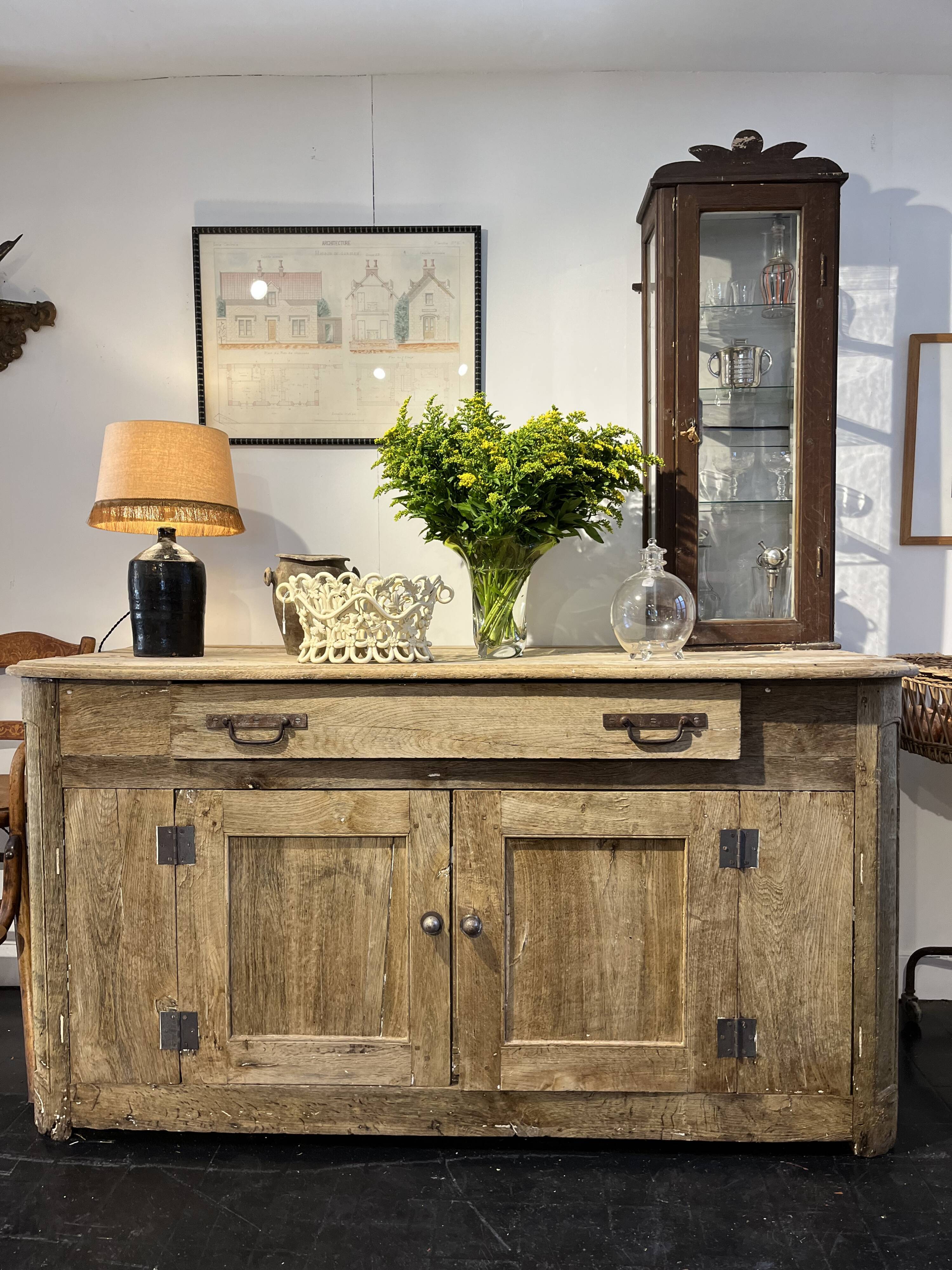 Oak sideboard