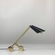 Small midcentury adjustable diabolo counter balance architectural desk lamp, 1960s