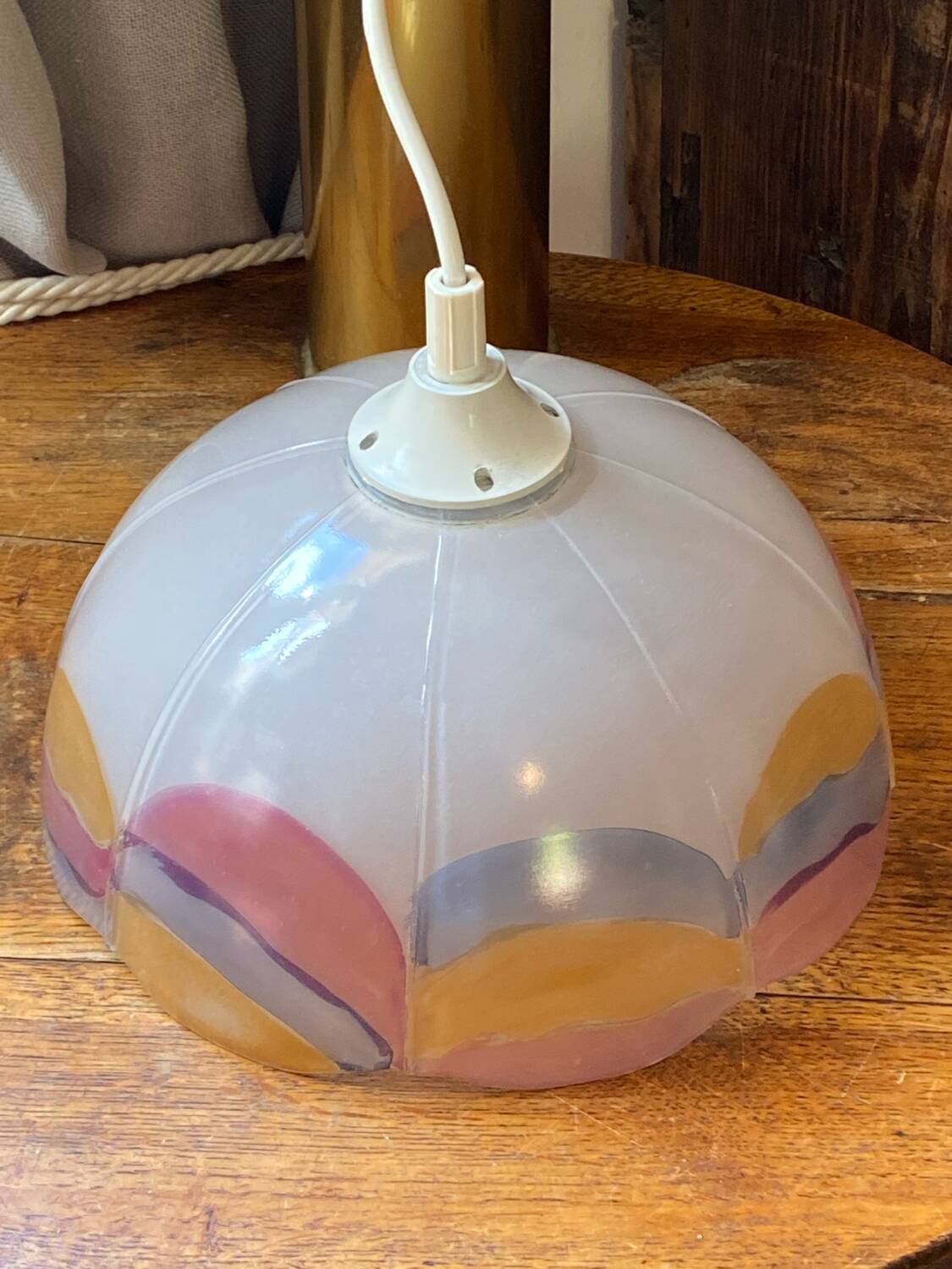 Glass pendant from the 1970s