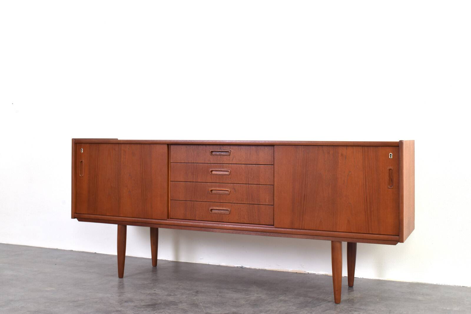 Mid-Century Danish Teak Sideboard, 1960s.