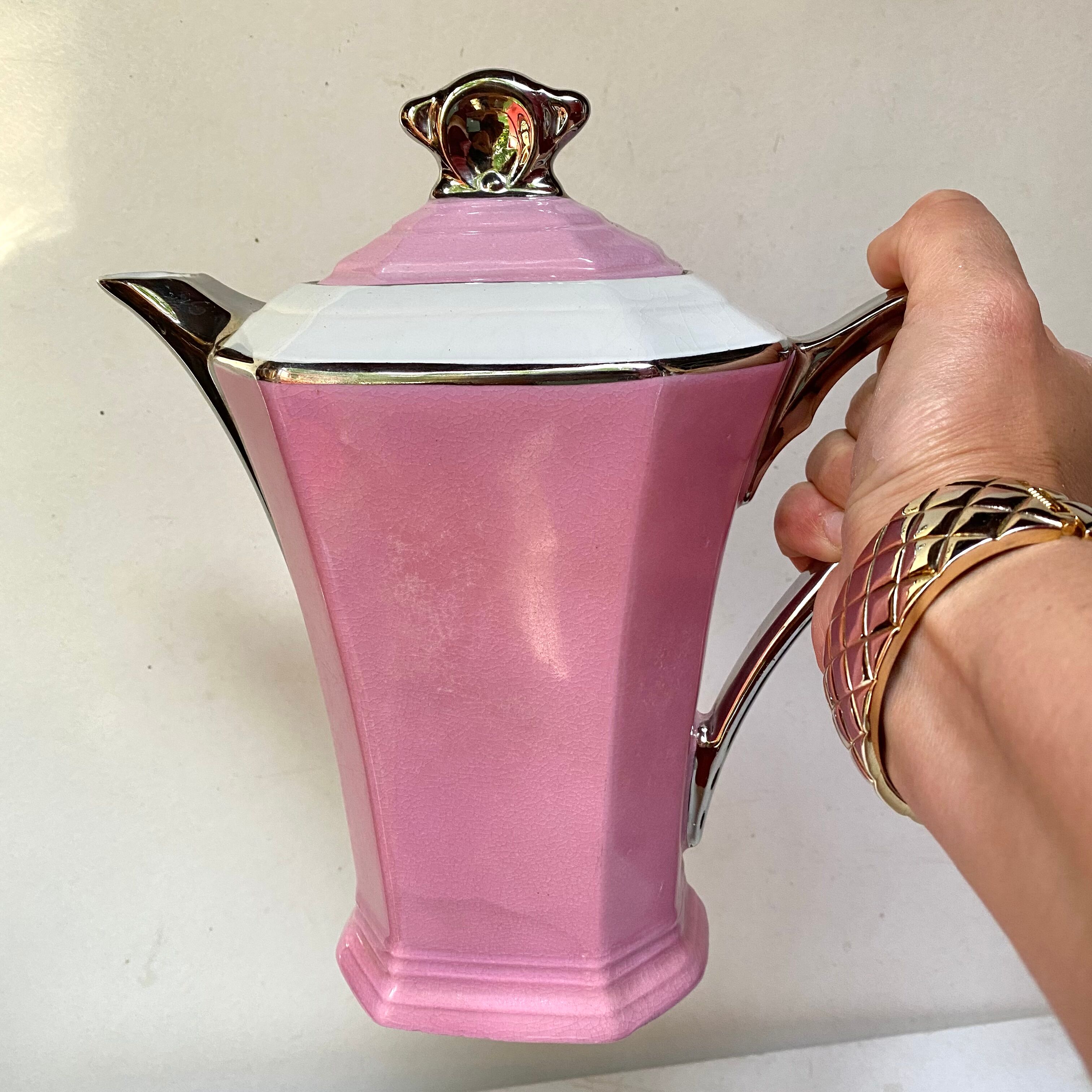 Théière art deco