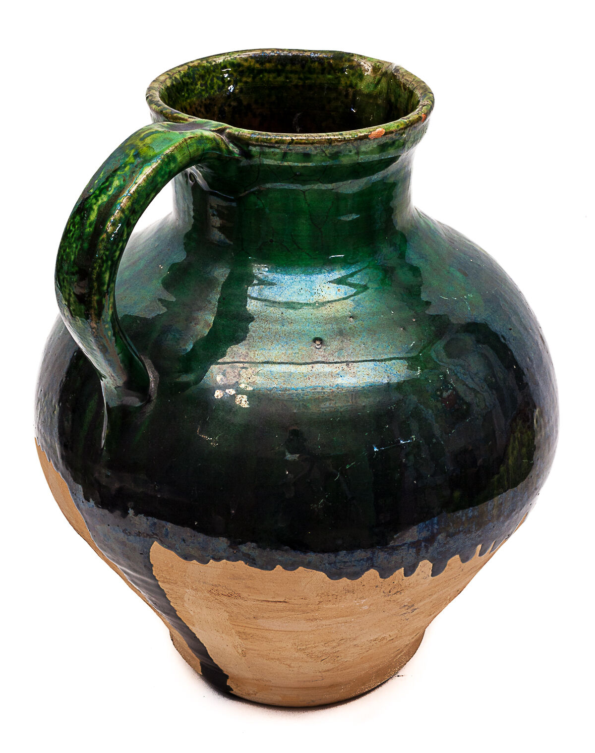 Vintage terracotta jug, 1960