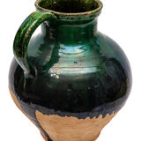 Vintage terracotta jug, 1960