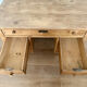 Solid wood desk