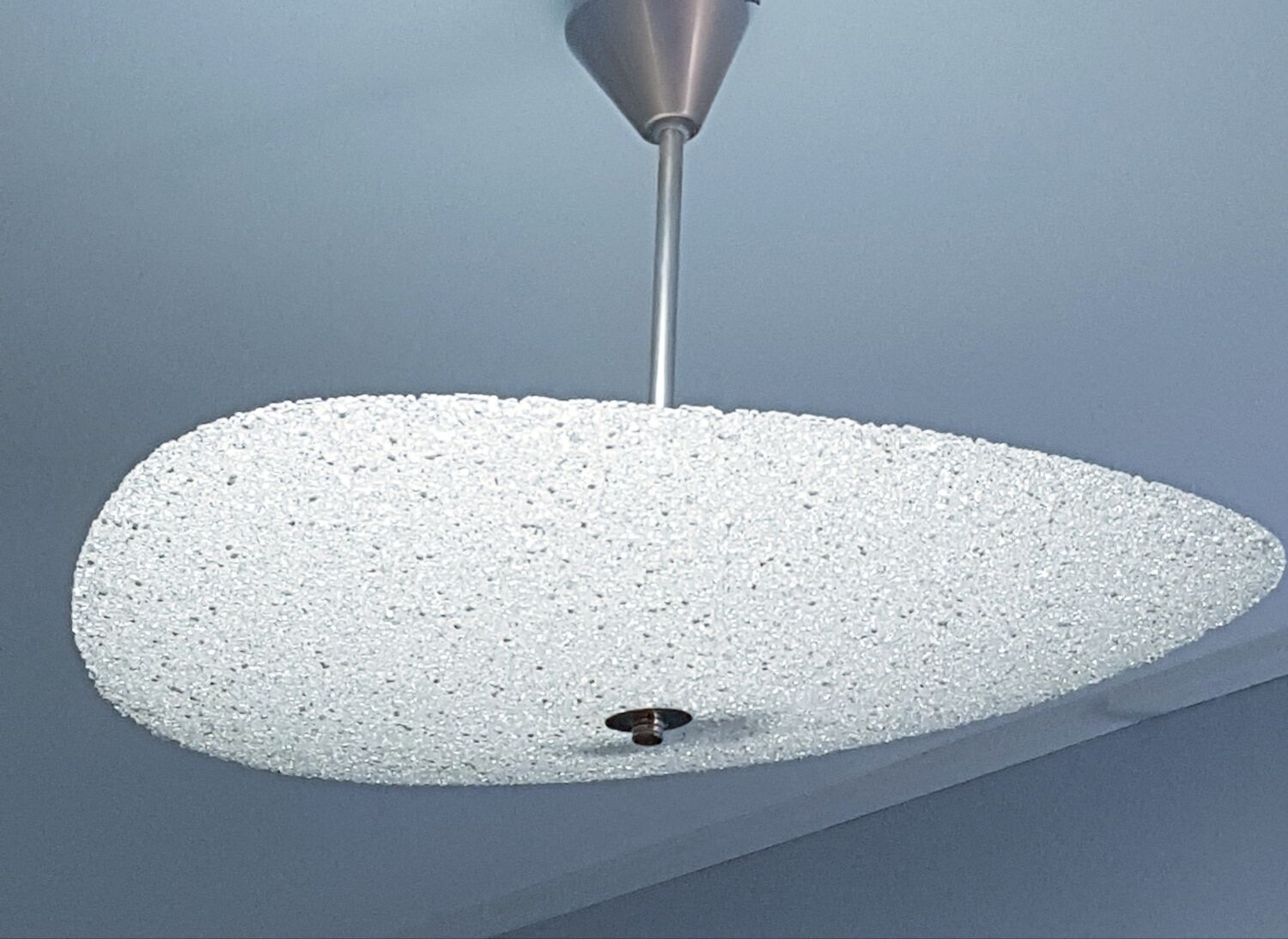 Suspension de maïs soufflé de l'ère spatiale