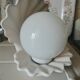 Shell and opaline lamp