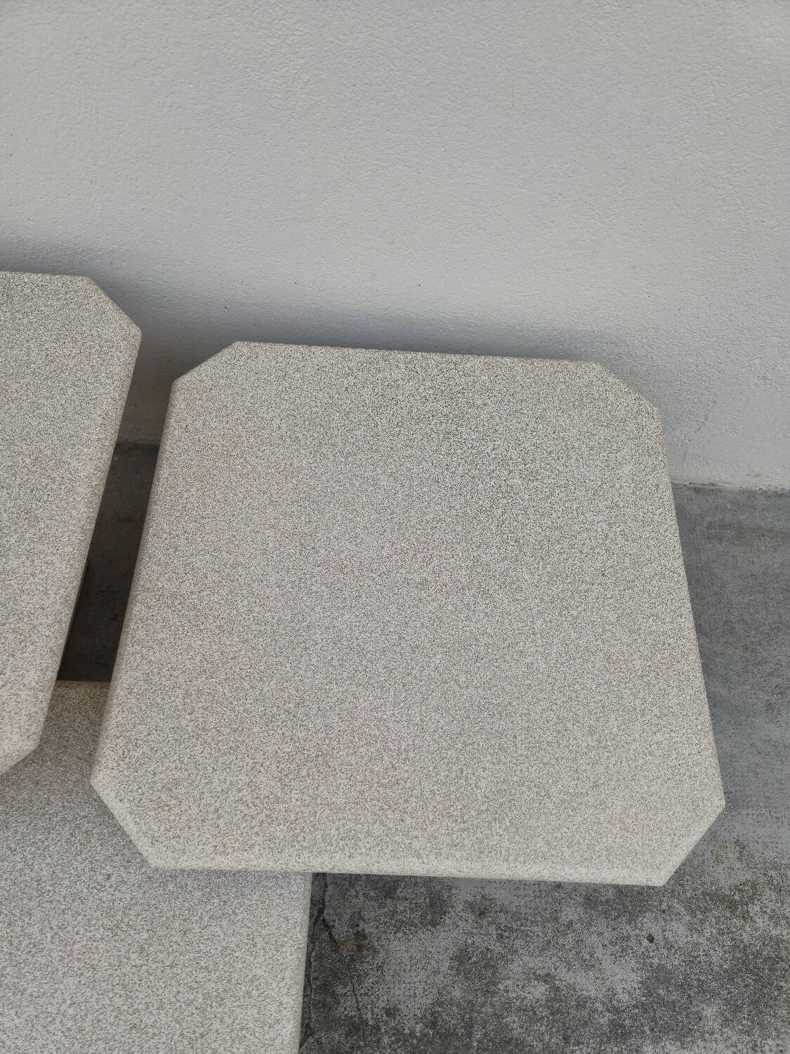 Set of 3 nesting wooden coffee tables, 1970s design