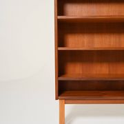 Bibliothèque en teck scandinave, années 1960