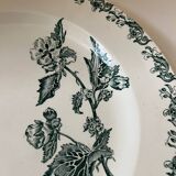 Large round serving dish Terre de Fer Richelieu St Amand