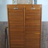 Double curtain binder
