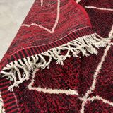 Tapis beniourain bordeau 195x294cm