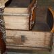 Buffet rare Germain Landrin vers 1750 en marbre et kingwood