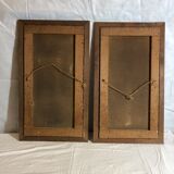 Pair of oils on orientalist canvas, 20th century