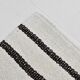 White Black Modern Striped Vintage Runner Rug, 68x276Cm