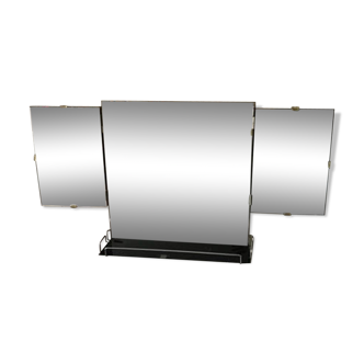 Mirror Barber triptych with 82x42cm Tablet
