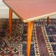 Table d'appoint en formica & bois