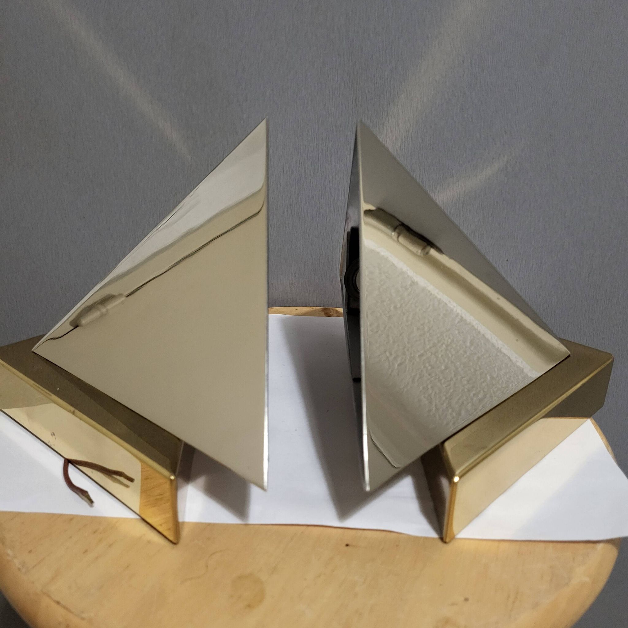 Pair of JT Kalmar wall lights, contemporary design, 1960, 70, Austria