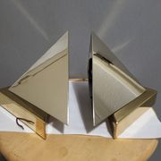 Pair of JT Kalmar wall lights, contemporary design, 1960, 70, Austria