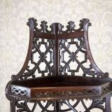 Mahogany Corner Cabinet, 1890s