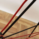 1950s French floor lamp in scoubidou